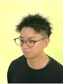ツイストスパイラルパーマ/スパイキーショート/フェザーパーマ