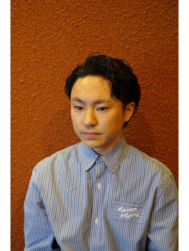 ダウバーバーショップ 銀座(DAU BARBER SHOP) かきあげバック