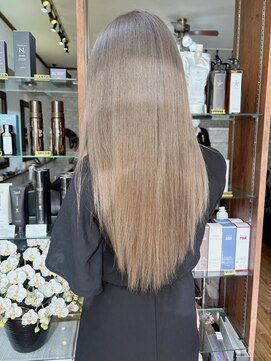 ヘアークルーズピース (hair cruise Piece) ハイトーン/グレージュ/ロングレイヤー