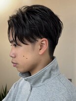 ガーデンタチカワネクスト(garden tachikawa next)&nbsp;センターパート/ニュアンスパーマ/毛流れパーマ/似合わせカット