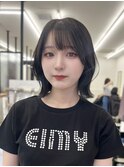 @haru__sand ボブ/レイヤーボブ/韓国風/小顔/ワンレン/大阪梅田