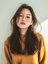 ツイ 新潟駅南けやき通り(tui)&nbsp;前髪なしロング/くすみベージュ/韓国風レイヤーカット