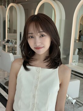 ザザ シンジュク(ZA/ZA shinjuku) ゆるふわミディアム/ミディアムレイヤー