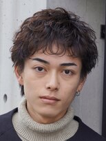 フィフス 原宿(fifth)&nbsp;原宿ツイストスパイラルパーマメンズカットスパイキーショート