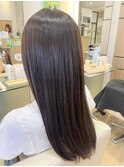 富士見ヶ丘顔まわりレイヤーカット髪質改善ストレート縮毛矯正