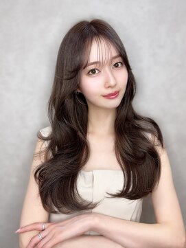 ロンド フィーユ(Lond fille) オリーブグレー/韓国風巻き/レイヤーカット/髪質改善/縮毛矯正