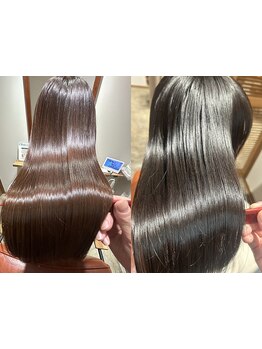 髪の状態に合わせて、トリートメントを選定◎髪質改善トリートメントで潤い溢れる、艶々な美ヘアに♪