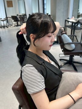 シェノン 梅田(CHAINON) 梅田/クラゲヘアー/オリーブグレー/小顔/ココアベージュ