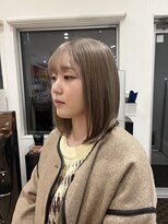 サラビューティーサイト 九大学研都市店(SARA Beauty Sight)&nbsp;暖色カラー/ブリーチカラー/ミルクティーベージュ/10代20代30代