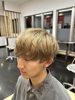 ディッセンバー 伊勢崎(December) メンズショート/センターパート/パーマ/ニュアンスパーマ