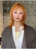レイヤーカット/ハイトーン／堀江美容室