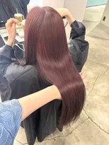 ジェム(GEM)&nbsp;【暖音】1回ブリーチ履歴でできる◎透明感ピンクブラウン♪