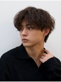 ニュアンスパーマ/波巻きツイストスパイラル[新宿/メンズ/men's]