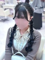 ヘアセット アリエス 池袋駅東口店(Aries) ツイン編みおろし