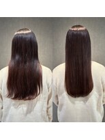 ディアーズ 徳島店(Dears)&nbsp;改善5回目/広がり毛を艶とまとまりへ