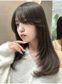 似合わせ美髪レイヤーカット/フェイスレイヤー/韓国レイヤー
