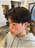 リバースセンターパート/ニュアンスパーマ/表参道駅