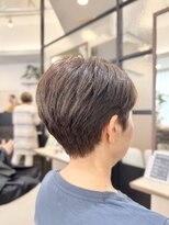 シュヴー 築地(CHEVEUX) 【築地】ショート/ショートカット/明るい白髪染め/白髪ぼかし