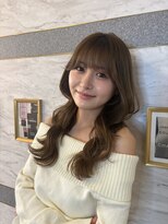 ロンドアベニール 北千住(Lond avenir)&nbsp;結べる長さのボブ/韓国風レイヤーカット/顔周りカット/前髪