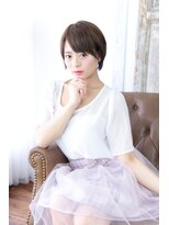 ヘアーワーク ナッツ(hair work NATZ)&nbsp;ショートボブ。