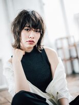 エクファ ヘア リゾート 大津 瀬田店(ex-fa hair resort)&nbsp;【瀬田◆エクファヘアリゾート】くせ毛風♪マッシュウルフ