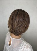 大人バレイヤージュ