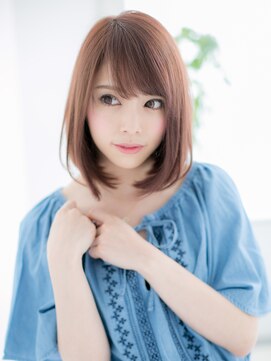 ブリング バイ スノードロップ 吉祥寺(BRING by Snowdrop) 前髪/マチルダボブ/ピンクベージュ/インナーグレージュ/吉祥寺