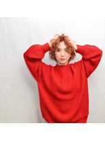 レイジーアワーズ(Lazy Hours)&nbsp;外国人風コーラルマッシュのカーリーヘア[天王寺/阿倍野][20代]