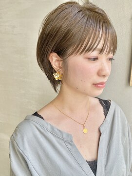 ニール 名古屋 伏見 丸の内(NEELU) 抜け感バング＆ハンサムショート