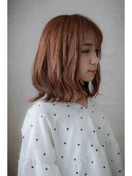 カバーヘア イヴ 戸頭店(COVER HAIR EVE) 大人ガーリーチェリーブラウンくびれヘア302Z戸頭10代20代30代