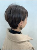 《ひし形レイヤーショート》#新宿#新宿三丁目#髪質改善