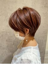 アヴァロン(AVALON) 【mag】絶壁解消!大人ひし形ショートボブ/30代/40代【中村】