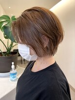 フェーディン(fa/din)&nbsp;ショートヘア/イヤリングカラー/ベージュカラー