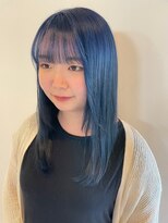 ヘアープラスヘッドスパ エン(Hair + Head spa en)&nbsp;ダブルカラ－【ブル－】