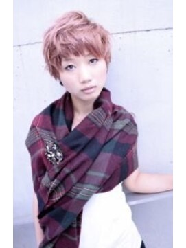 ヘア デザイン リスク(HAIR DESIGN RISK) 【RISK 高橋勇太】三鷹 カットが上手いハイトーンベリーショート