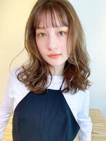 アンアミ キチジョウジ(Un ami Kichijoji)&nbsp;【unami】ゆるふわミディアム×大人パーマ　澤田杏奈