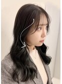 韓国ヘア/おくれ毛カット/小顔補正/地毛風カラー/tomok