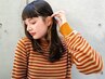 【縮毛×パーマ】縮毛矯正リタッチ+デジタルパーマ+カット+プレTr　￥15900