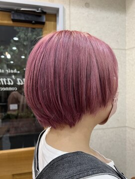 マアムジーコネクション(ma'am zee Connection.) 【ma'amZee conn五十嵐】艶ツヤピンクカラー