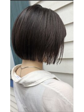 ルーブ(Roove) パツっとボブ×ほんのりダークブラウン