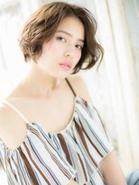 クオーレ ヘア アンジュ 水戸店(CUORE HAIR ange)&nbsp;水戸/イルミナカラー/セクションカラー/外ハネボブb