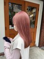 ヘアーラボ ハチ(HAIR LABO HACHI) ピンクベージュ☆