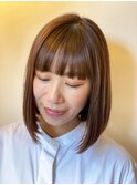 艶髪ナチュラルボブ