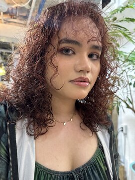 ロア インターナショナル 新宿店(LoA International) Curly hair cut