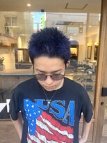 リマ(ryhma/n)&nbsp;short × navy × blue