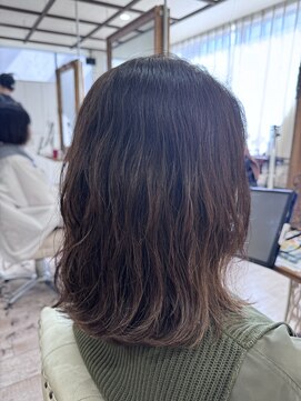 ラボヌールヘアーノーブル 新越谷店(La Bonheur hair noble) ナチュラルパーマ/極上髪質改善