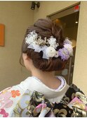 成人式ヘアセット