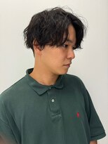 ネイロ 北千住(NeiRo)&nbsp;メンズマッシュツーブロ刈り上げ波巻きツイストスパイラルパーマ