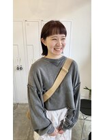 クリアーオブヘアー 池下店(clear OF HAIR)&nbsp;オン眉ワイドバング