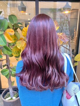 リブロ(LiBro) ラベンダーミルクティー大人ガーリーウェーブフェミニンロング